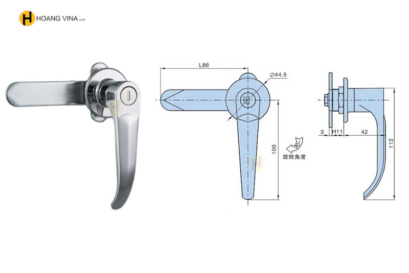 Khóa tủ điện A2055