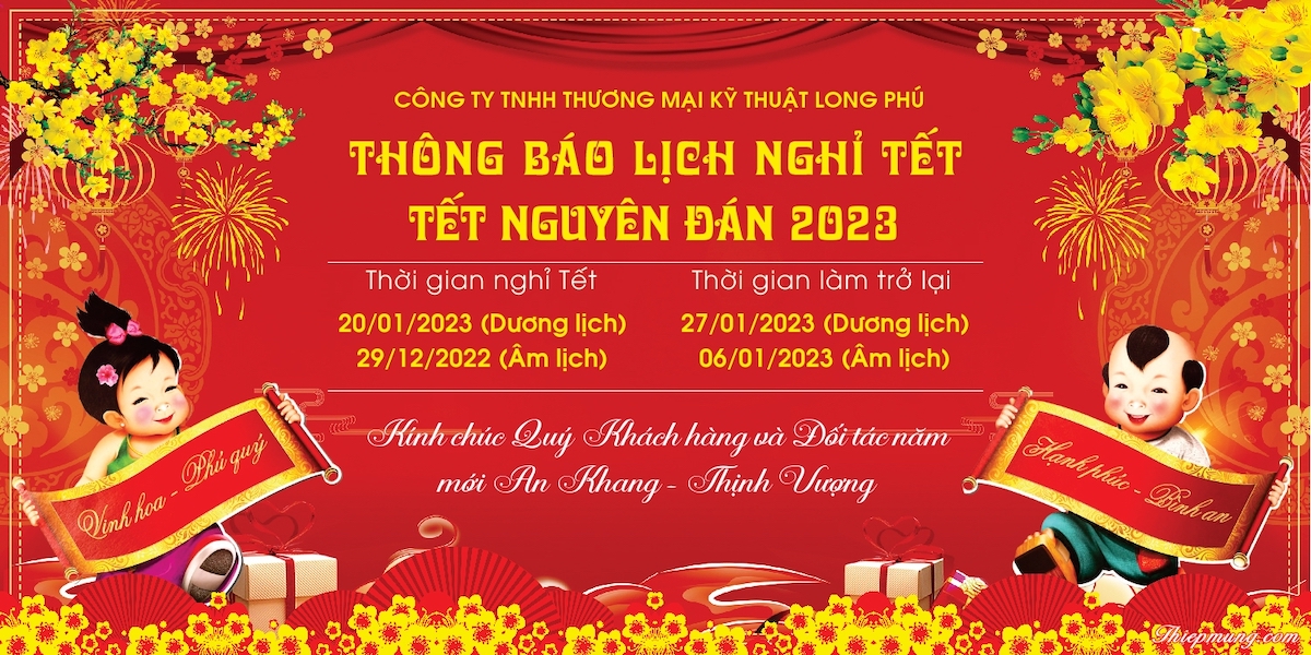 Lịch nghỉ tết