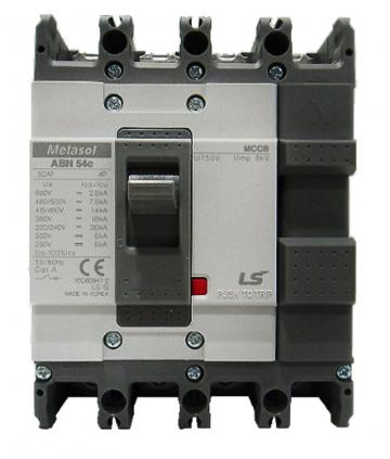 Cầu dao tự động MCCB LS METASOL 20A 18KA 4P