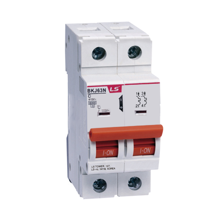 CẦU DAO TỰ ĐỘNG MCB LS METASOL 6A 6KA 2P