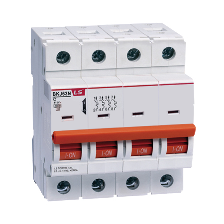 CẦU DAO TỰ ĐỘNG MCB LS METASOL 6A 6KA 4P