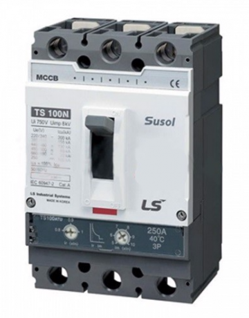 CẦU DAO TỰ ĐỘNG MCCB LS SUSOL TS100N ETS23 80A 50KA 3P